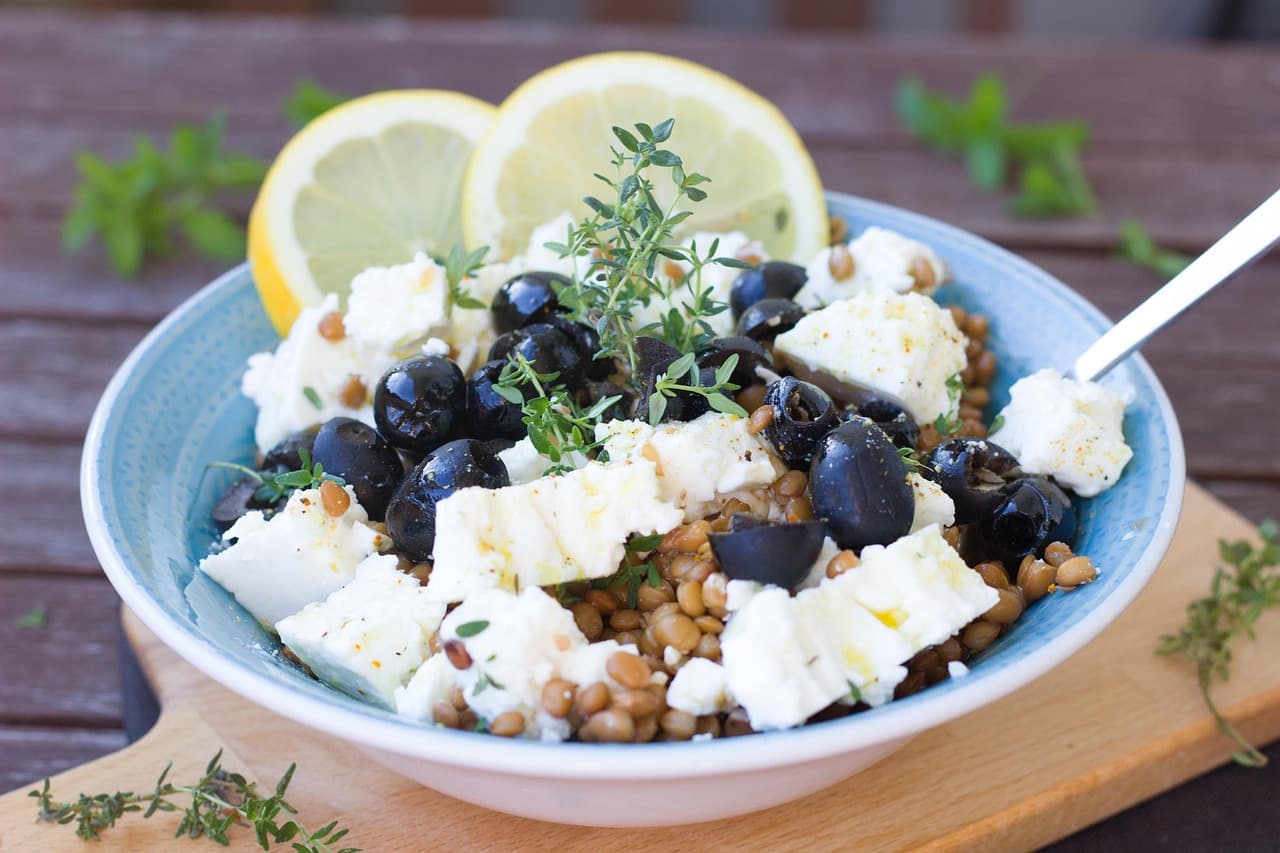 Ensalada de lentejas