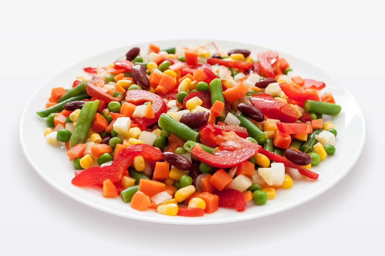 Ensalada de alubias con atún