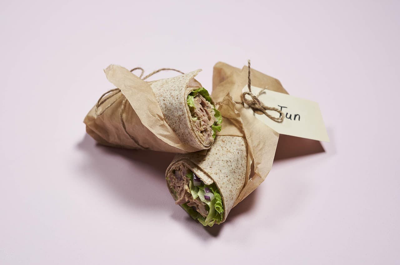 Wraps de atún